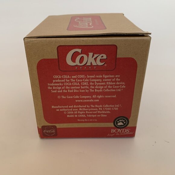 2006 Boyds Bears Figurine Dinah Gimme a C Coca Cola Cheerleader 1st Ed 919938 - Picture 14 of 15